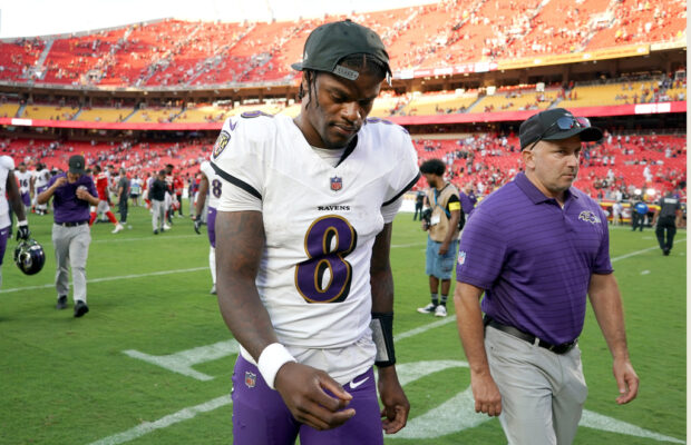 Ravens rule out Lamar Jackson for Sunday’s matchup against the Texans Ravens rule out Lamar Jackson for Sunday’s matchup against the Texans