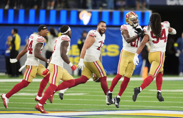 Short-handed 49ers stop Rams on downs in overtime, preserving a 26-23 victory Short-handed 49ers stop Rams on downs in overtime, preserving a 26-23 victory