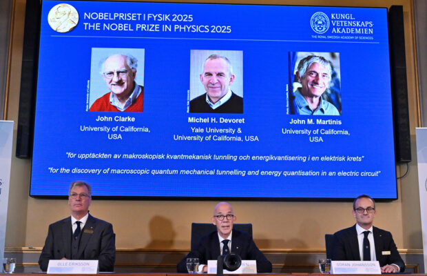 Nobel Prize in Physics goes to 3 scientists whose work advanced quantum technology Nobel Prize in Physics goes to 3 scientists whose work advanced quantum technology